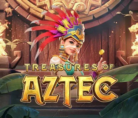 Treasures of Aztec casino game by PG Soft – featured logo at HotSlots
